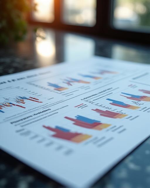Detailed institutional asset report showing AI-driven risk analysis